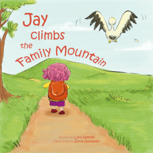 Book Cover: Jay climbs the Family Mountain